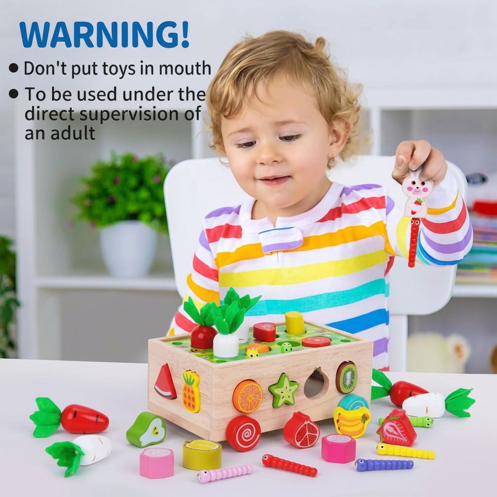 Natural Learning Farm Toy Set for Kids