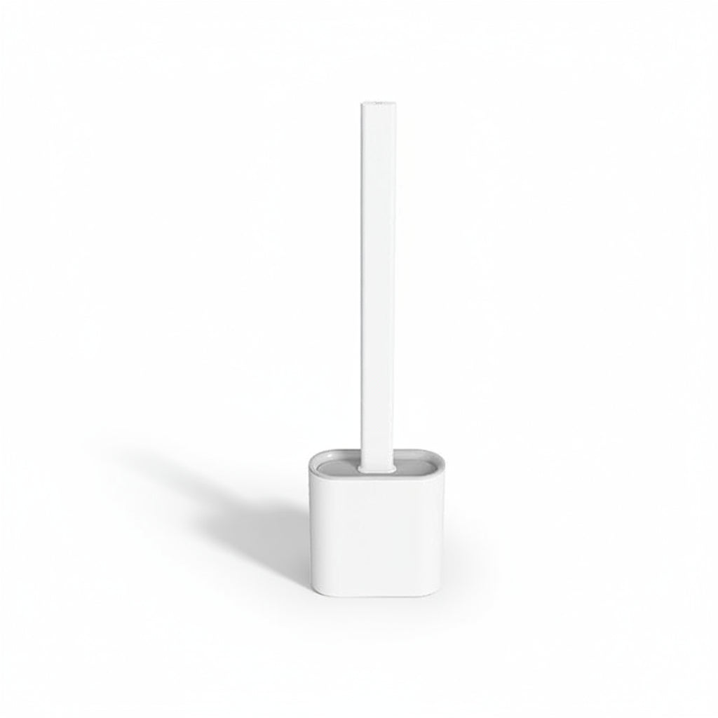 Soft Bristle Toilet Brush with Adjustable Wall Holder