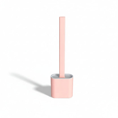 Soft Bristle Toilet Brush with Adjustable Wall Holder