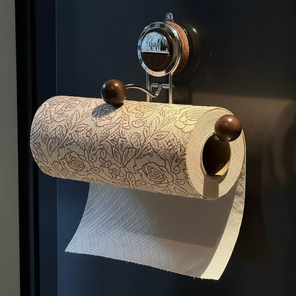 Easy Install Stick On Toilet Paper Wall Holder
