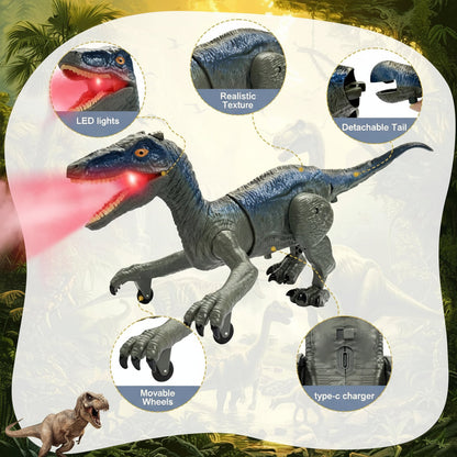 Fun RC T-Rex Toy with Lights and Sounds