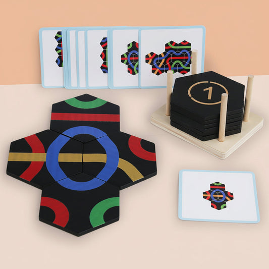 Fun Learning Brain Teaser Board Game for Kids - Lusomart