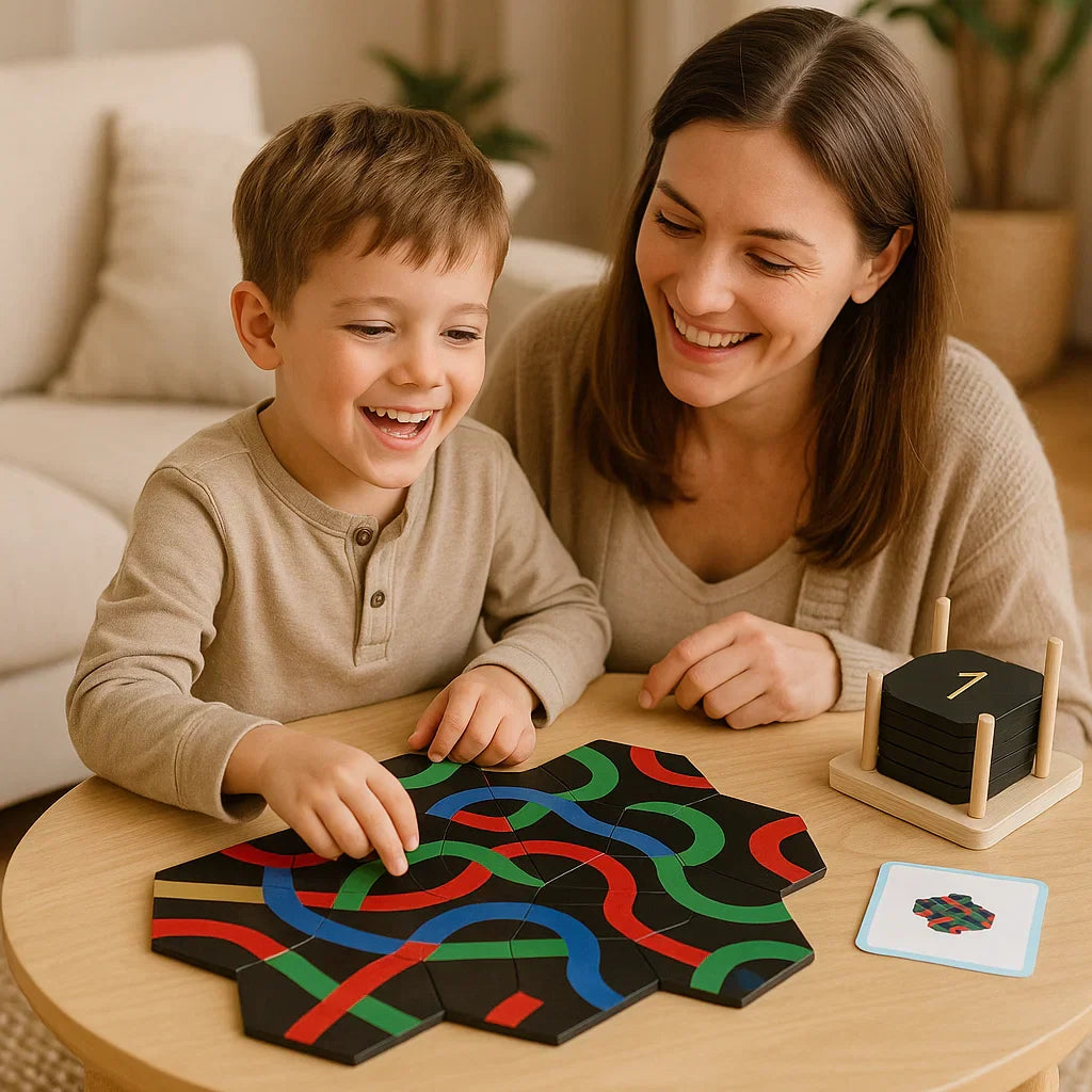 Fun Learning Brain Teaser Board Game for Kids