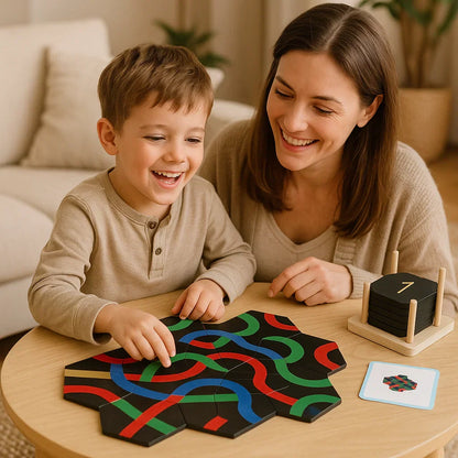 Fun Learning Brain Teaser Board Game for Kids
