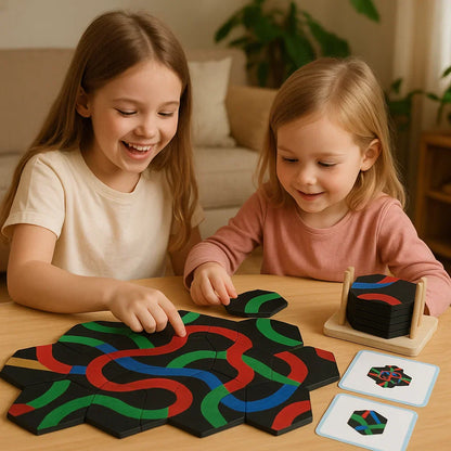 Fun Learning Brain Teaser Board Game for Kids