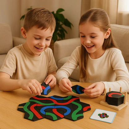 Fun Learning Brain Teaser Board Game for Kids