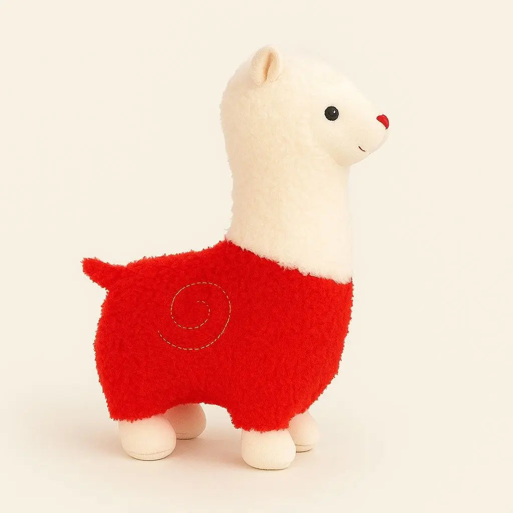 Cuddly Soft Llama Stuffed Animal - Lusomart