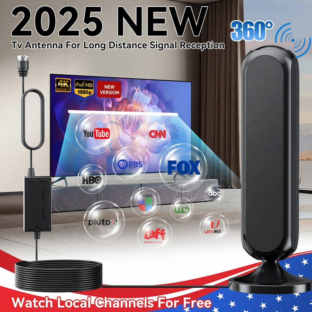 Strong Indoor TV Aerial HD 4K Signal Booster