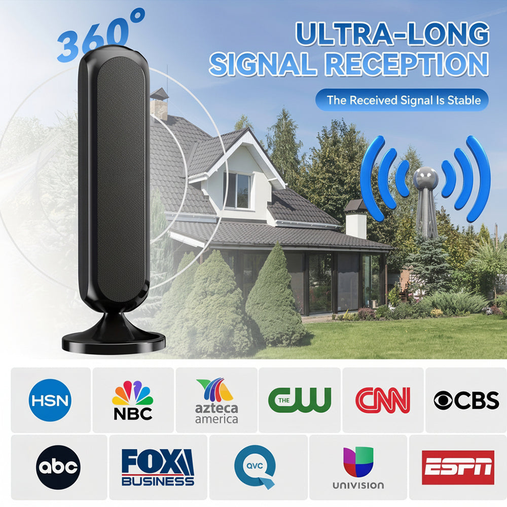 Strong Indoor TV Aerial HD 4K Signal Booster