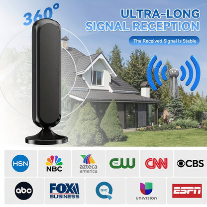Strong Indoor TV Aerial HD 4K Signal Booster