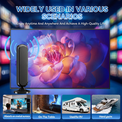 Strong Indoor TV Aerial HD 4K Signal Booster