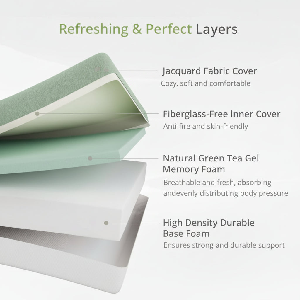 Cool Gel Twin Mattress for Comfortable Sleep