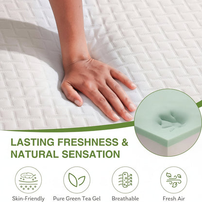 Cool Gel Twin Mattress for Comfortable Sleep