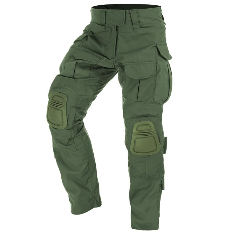 TactiFlex Pro | Durable Camouflage Tactical Cargo Trousers with Knee Pads 1
