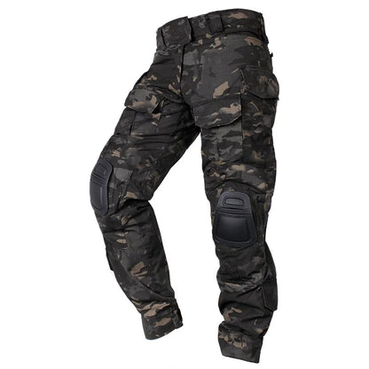 TactiFlex Pro | Durable Camouflage Tactical Cargo Trousers with Knee Pads 4