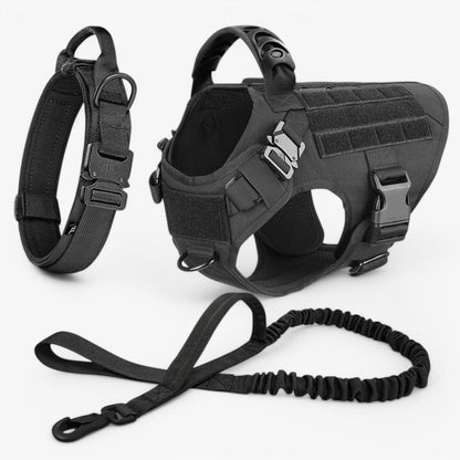Tactical Dog Harness with Handle, Adjustable Fit and Reflective Details for Training and Safety 3