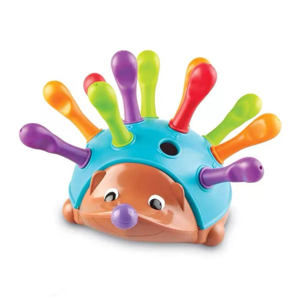 Textured Hedgehog Toy for Kids Motor Skills Development - Lusomart