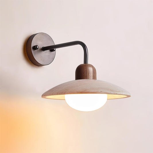 Natural Stone Effect Wall Lamp - Lusomart