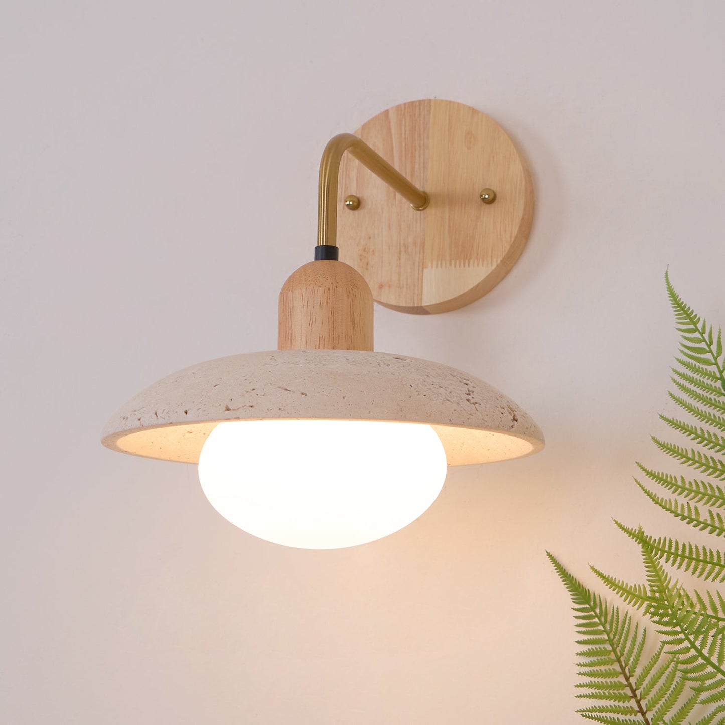 Taleno Travertine Wall Lamp 8