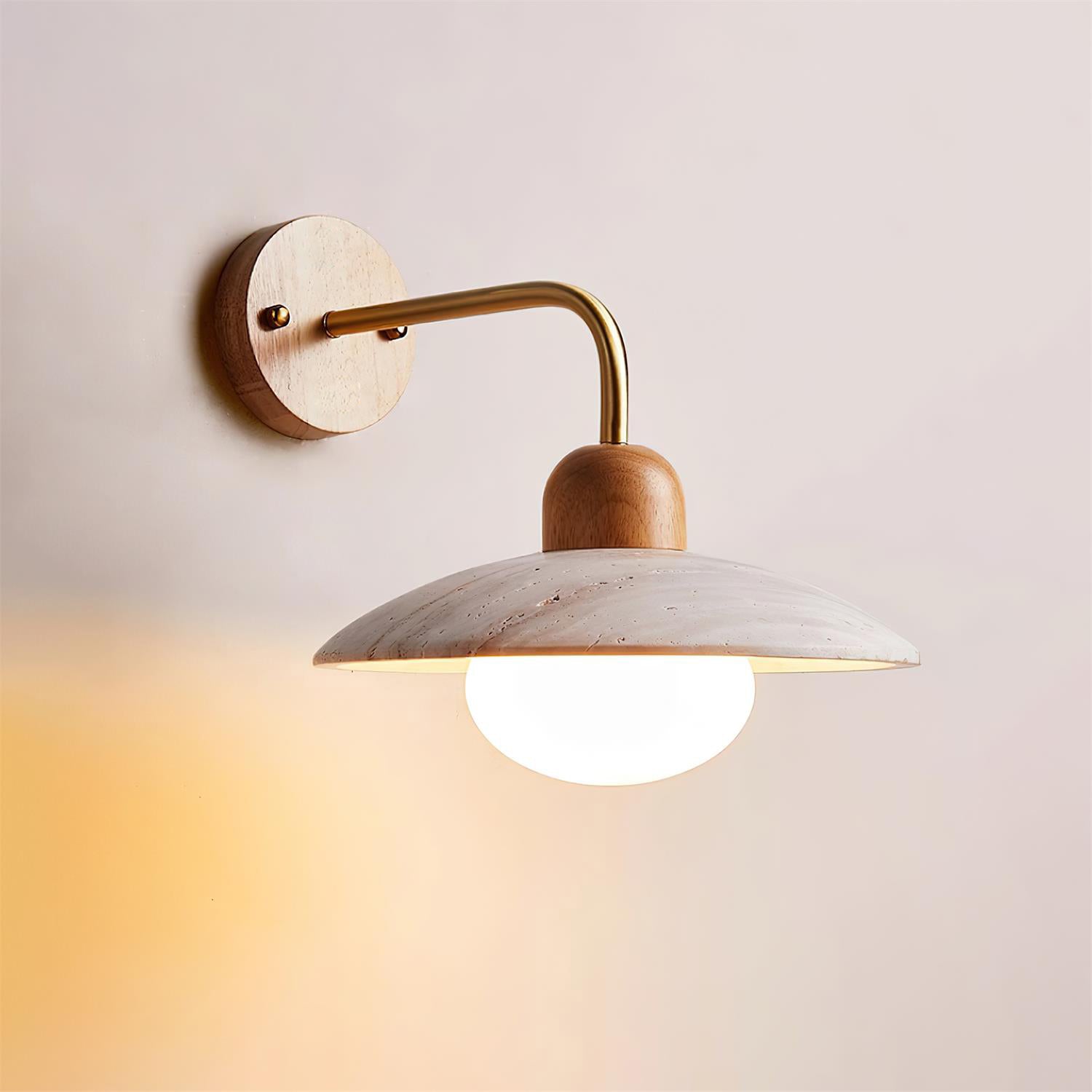 Taleno Travertine Wall Lamp 9