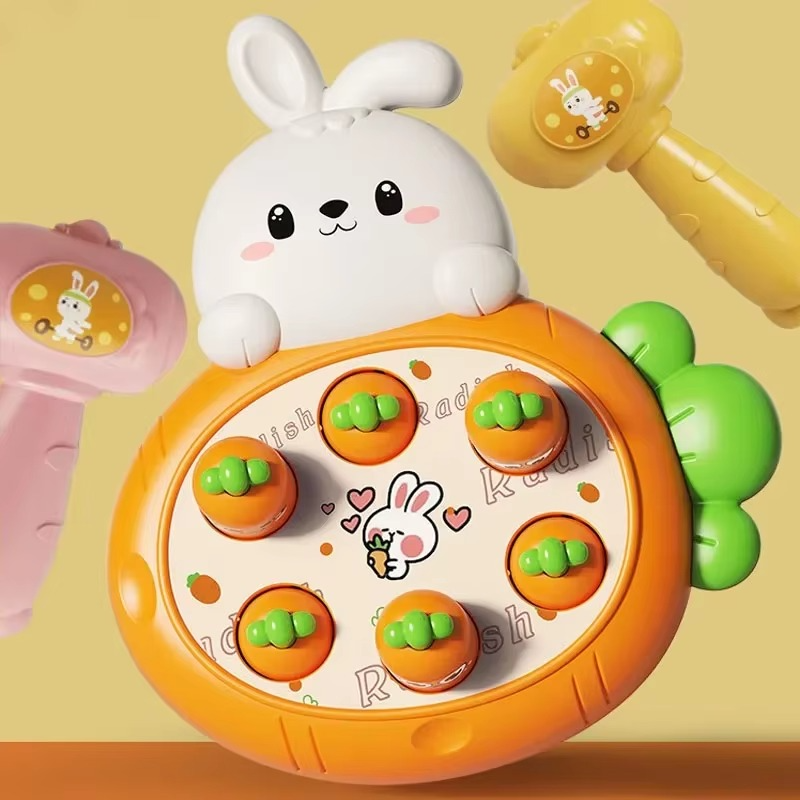 Fun Animal Pound Toy - Kids Learning Hammer Game - Lusomart