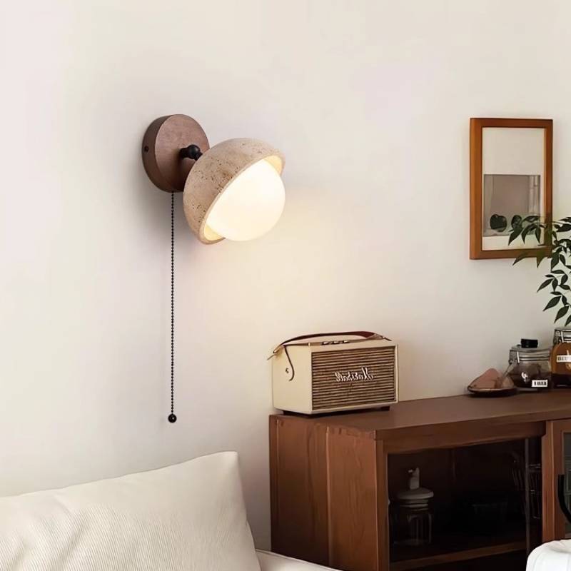 Stylish Round Wall Light Fixture For Home Decor