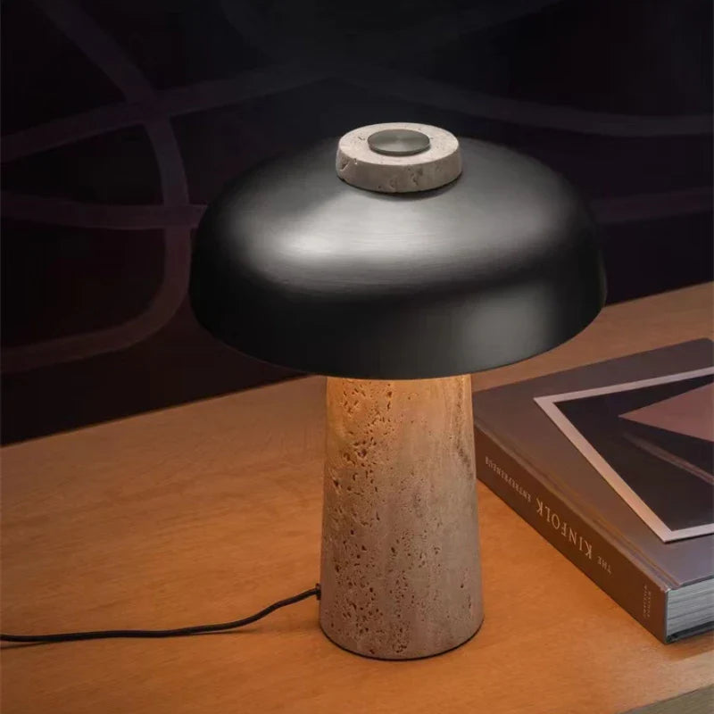 Natural Stone Modern Table Lamp