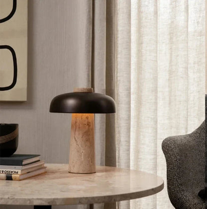 Natural Stone Modern Table Lamp