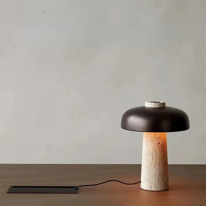 Natural Stone Modern Table Lamp