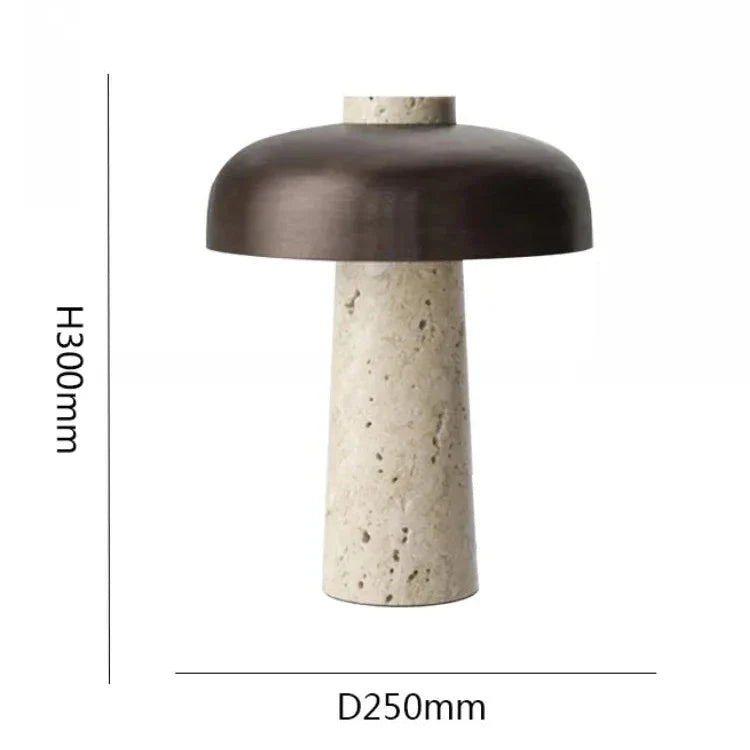 Natural Stone Modern Table Lamp