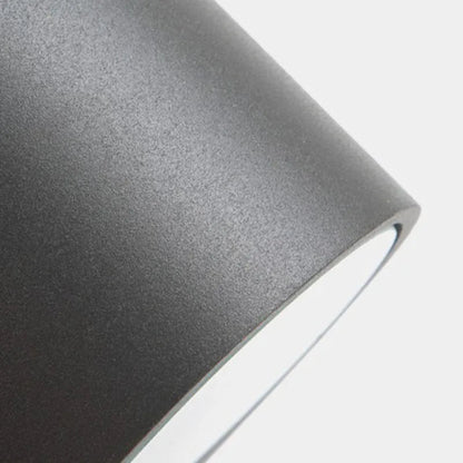 Simple Black Outdoor Metal Wall Light