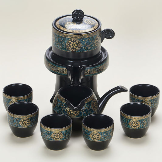 Traditional Chinese Porcelain Tea Set - Lusomart