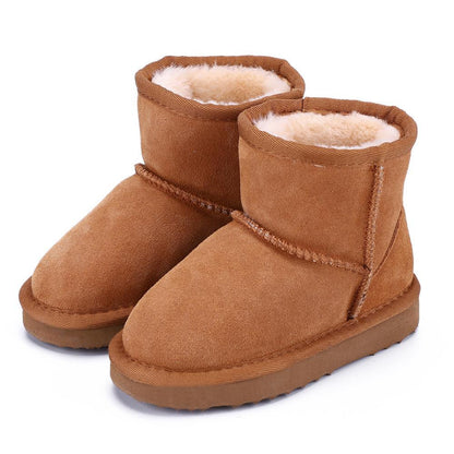 Soft Fleece Kids Winter Boots - Lusomart