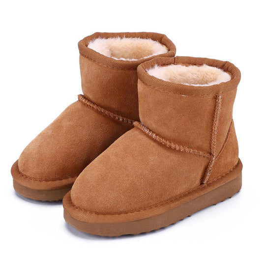 Soft Fleece Kids Winter Boots - Lusomart
