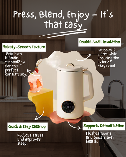 Easy Milk Maker For Nuts And Oats