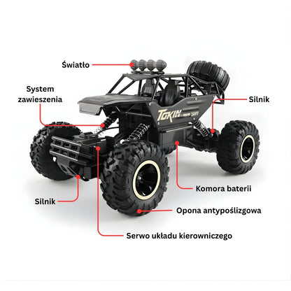TerraBeast | Rugged Remote-Controlled 4x4 Off-Road Monster Truck 3
