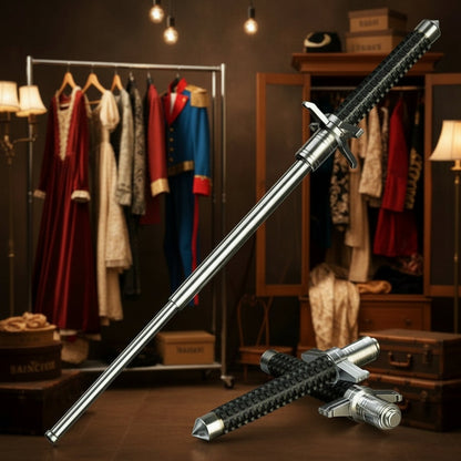 TerraGrip | Durable Adjustable Alloy Hiking Stick with Non-Slip Grip 4