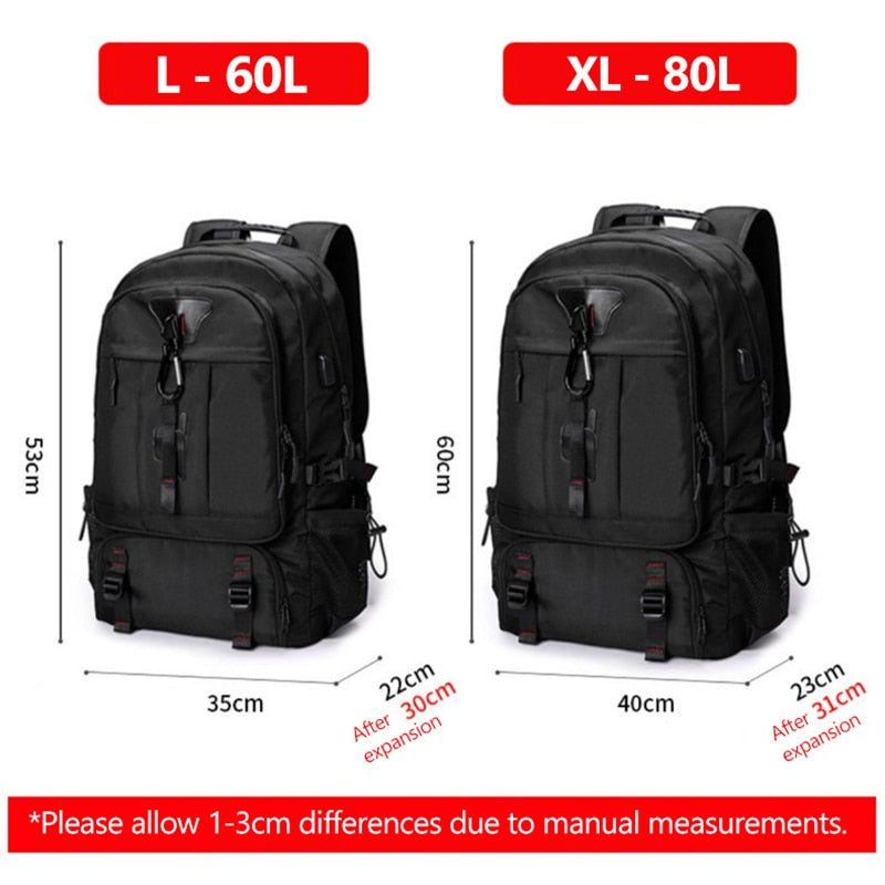 TerraPack | Durable Spacious Outdoor Hiking Backpack for Camping Gear 4