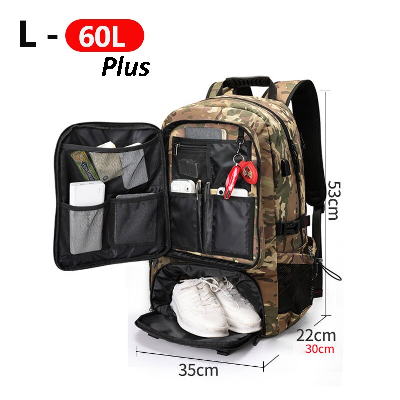TerraPack | Durable Spacious Outdoor Hiking Backpack for Camping Gear 7