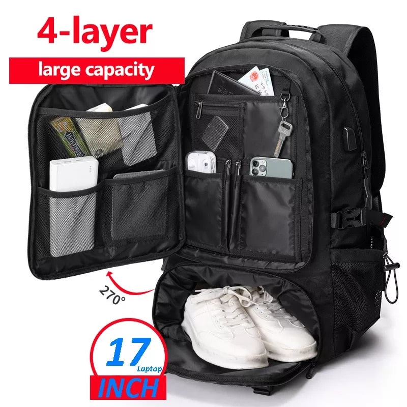 TerraPack | Stylish Durable Large Capacity Travel Backpack for Adventures 3