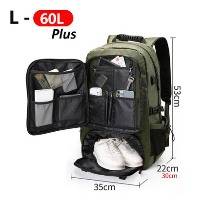 TerraPack | Stylish Durable Large Capacity Travel Backpack for Adventures 6