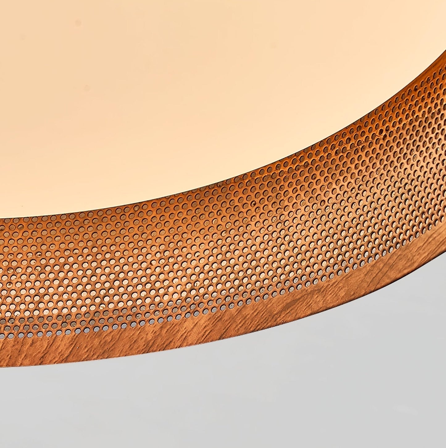 TerraStone | Elegant Unique Yellow Travertine Ceiling Light Fixture 8