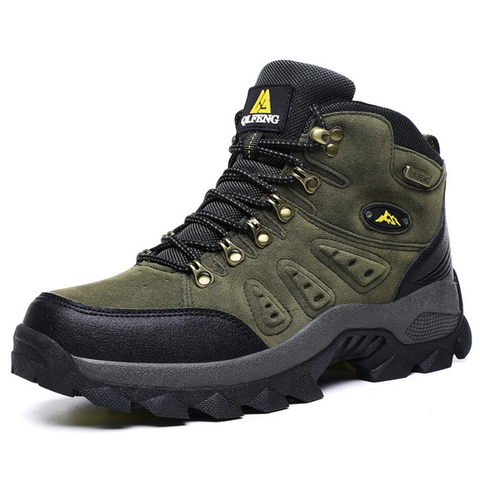 Tough Waterproof Hiking Boots for Men - Lusomart