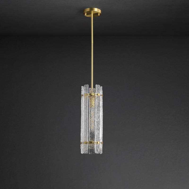 Elegant Glass Drop Ceiling Lamp