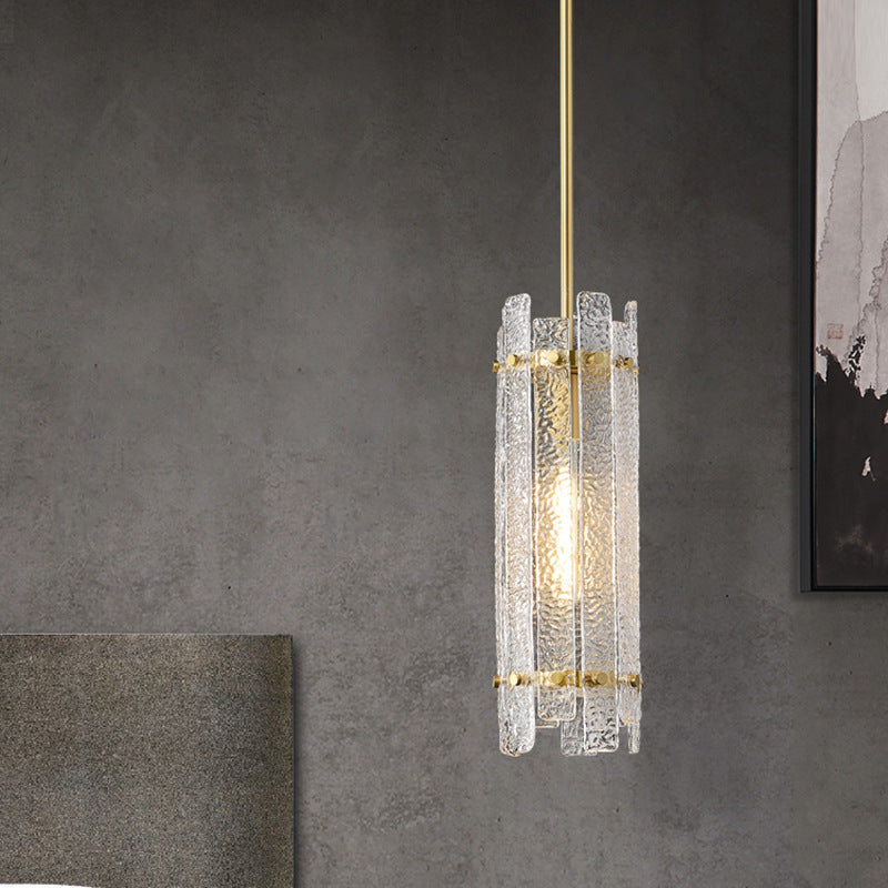 Elegant Glass Drop Ceiling Lamp