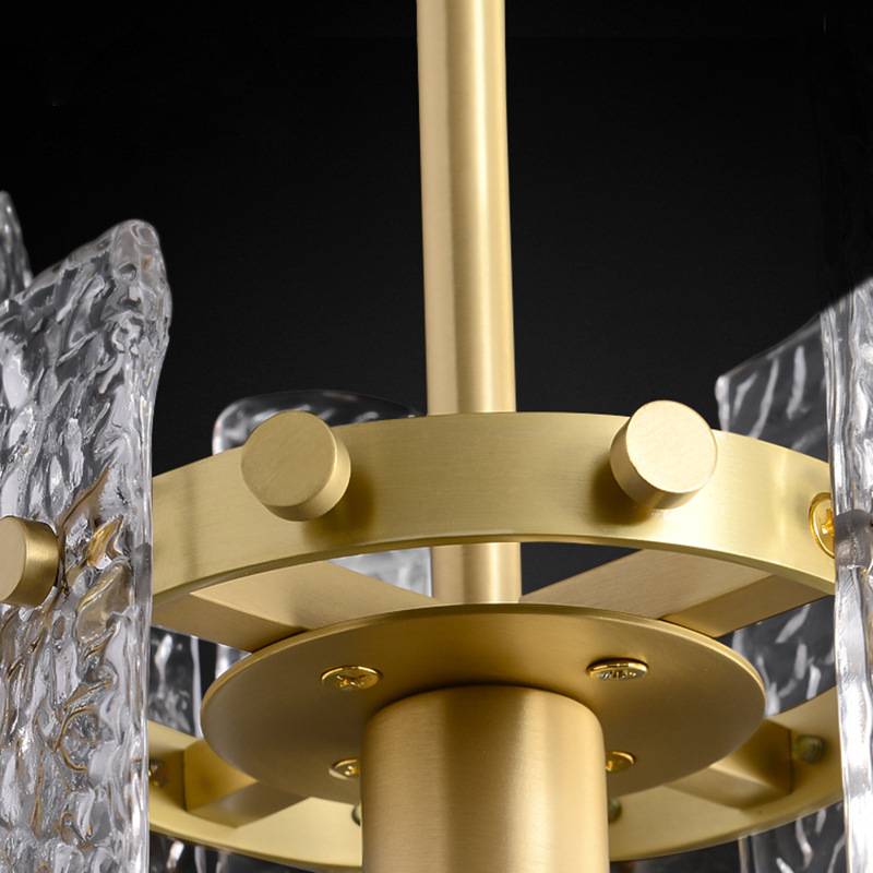 Elegant Glass Drop Ceiling Lamp