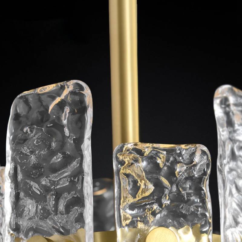 Elegant Glass Drop Ceiling Lamp