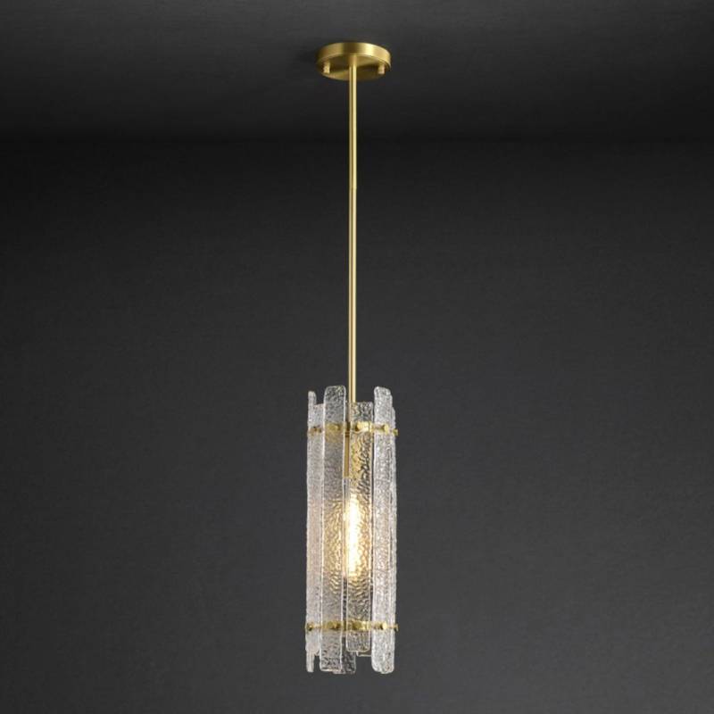 Elegant Glass Drop Ceiling Lamp