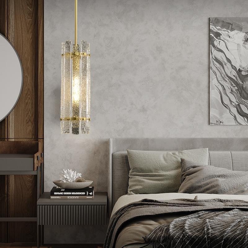 Elegant Glass Drop Ceiling Lamp - Lusomart