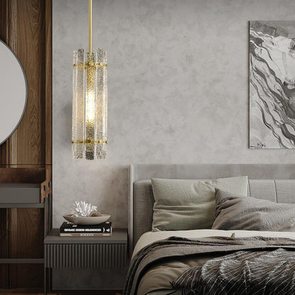 Elegant Glass Drop Ceiling Lamp - Lusomart